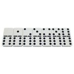Dominoes | Double 6 | Black & White | Club Size Game - 13