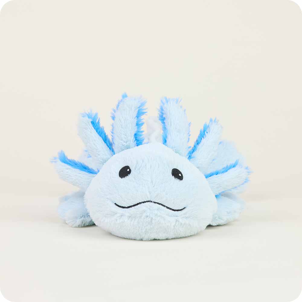 Warmies Blue Axolotl plush photo