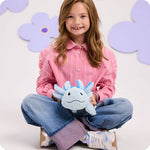 Warmies Blue Axolotl plush photo