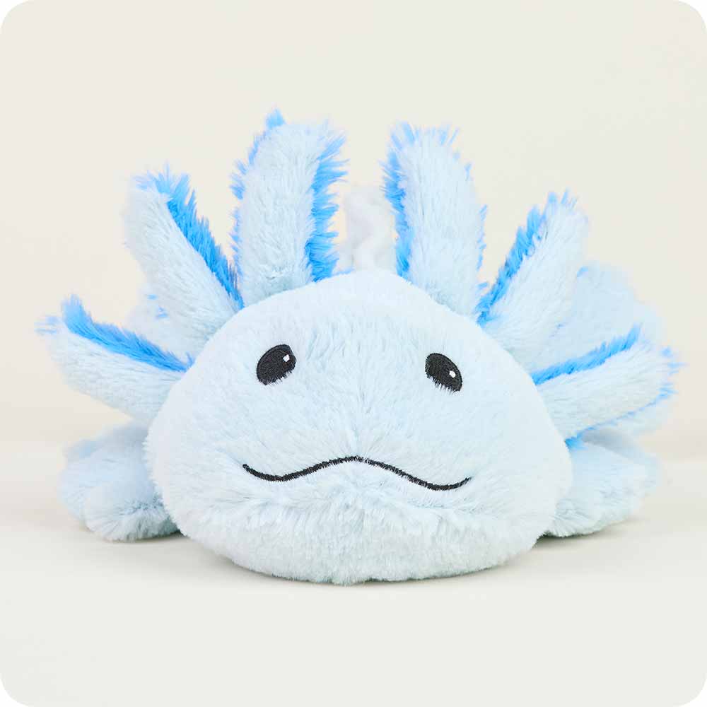 Warmies Blue Axolotl plush photo