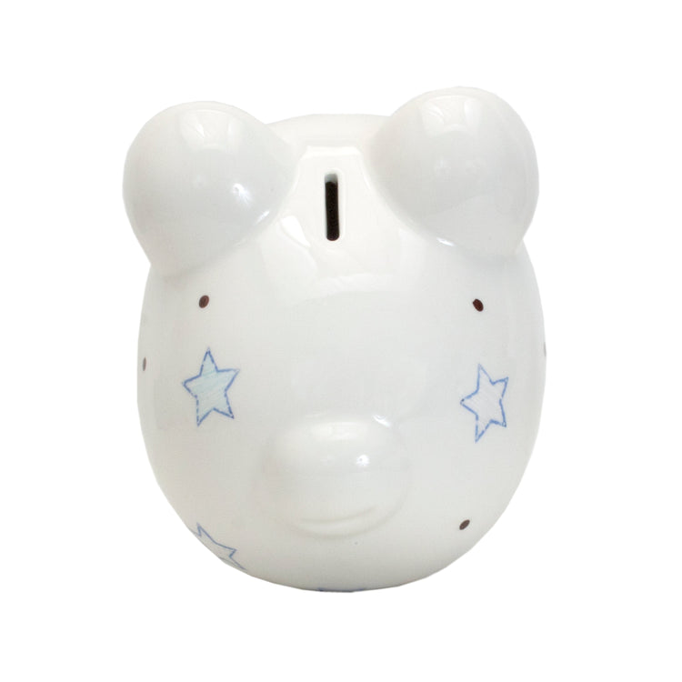 Piggy Bank | Blue Paper Star Pig for Ages 0Mons+