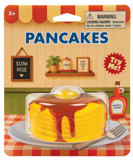Squishy Slow Rise Pancakes 3+ - CR Toys