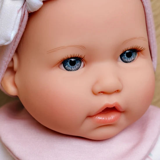 Bonbebe Realistic Baby Doll with Heartbeat Deluxe Bundle 16 Piece St - 7