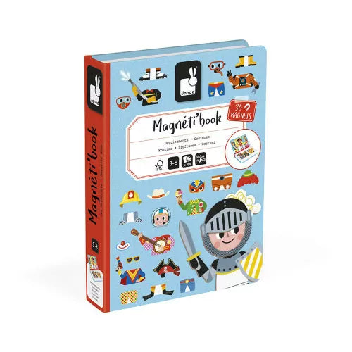 Magneti'Book- Magnetic Fun Boy'S Costumes Playset For Ages 3+