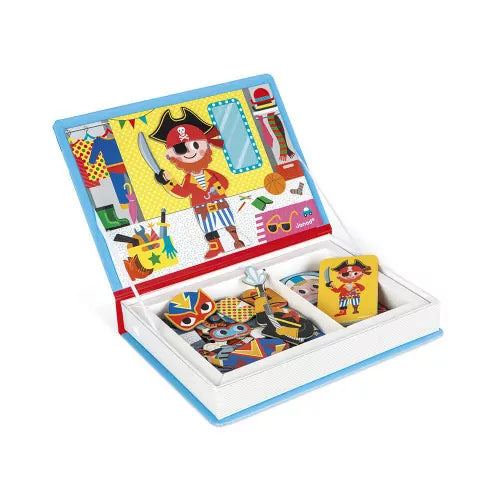 Magneti'Book- Magnetic Fun Boy'S Costumes Playset For Ages 3+