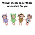 Lil Cuteness | Animal Costume 5" Doll - CR Toys