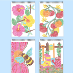 Lifelines | FlowArt | Stamp by Shape | Secret Garden - CR Toys