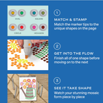 Lifelines | FlowArt | Stamp by Shape | Secret Garden - CR Toys