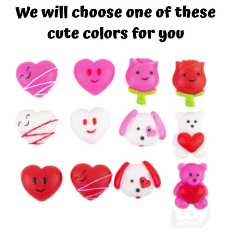 Valentines Squishy Gummy Characters - 1