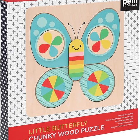 Chunky Wood Puzzle Butterfly