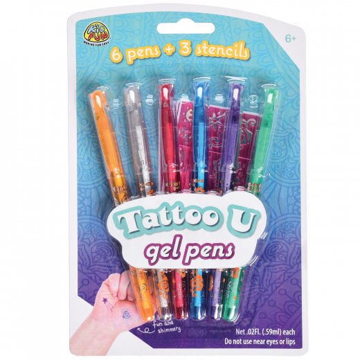 Tattoo U Gel Pens 6+ - 1