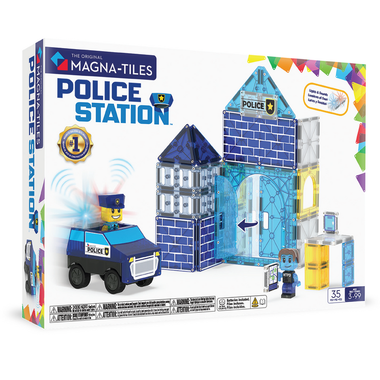 Magna-Tile | Plice Station 35 PC Set 3+