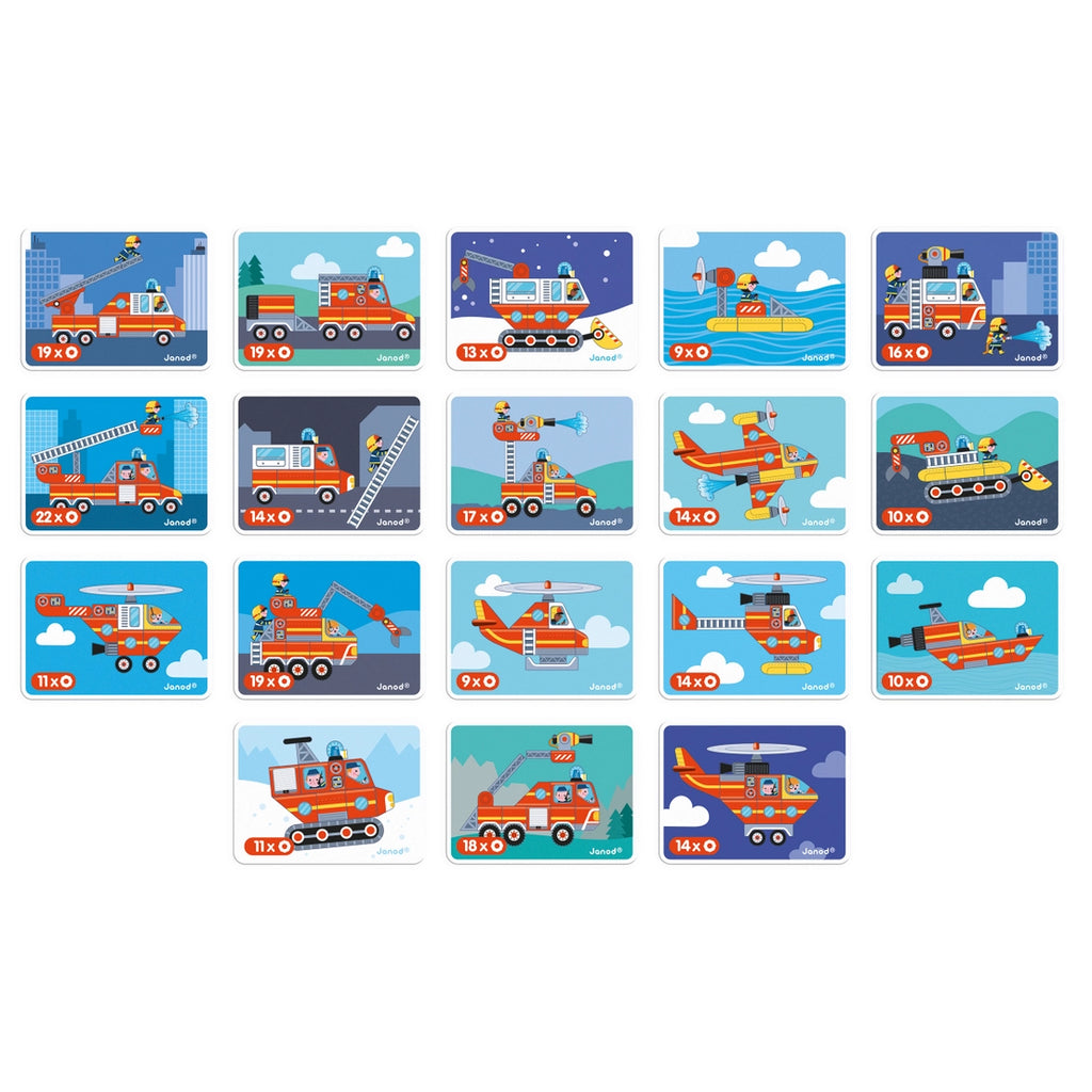 Magneti Book | Firemen Playset 3+ - 4