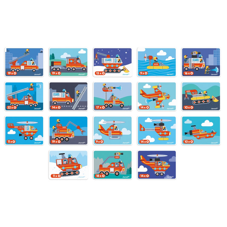 Magneti Book | Firemen Playset 3+ - 4