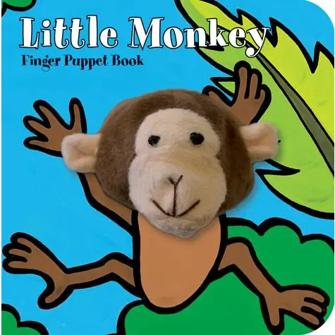 Little Monkey Finger Puppet Boardbook For Ages 0Mons+