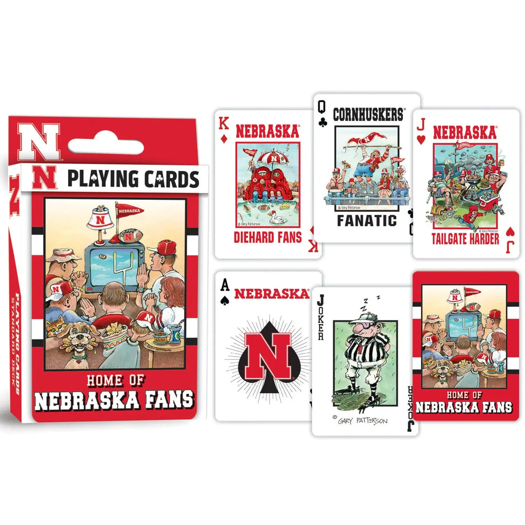 Nebraska Cornhuskers Fan Deck Playing Cards