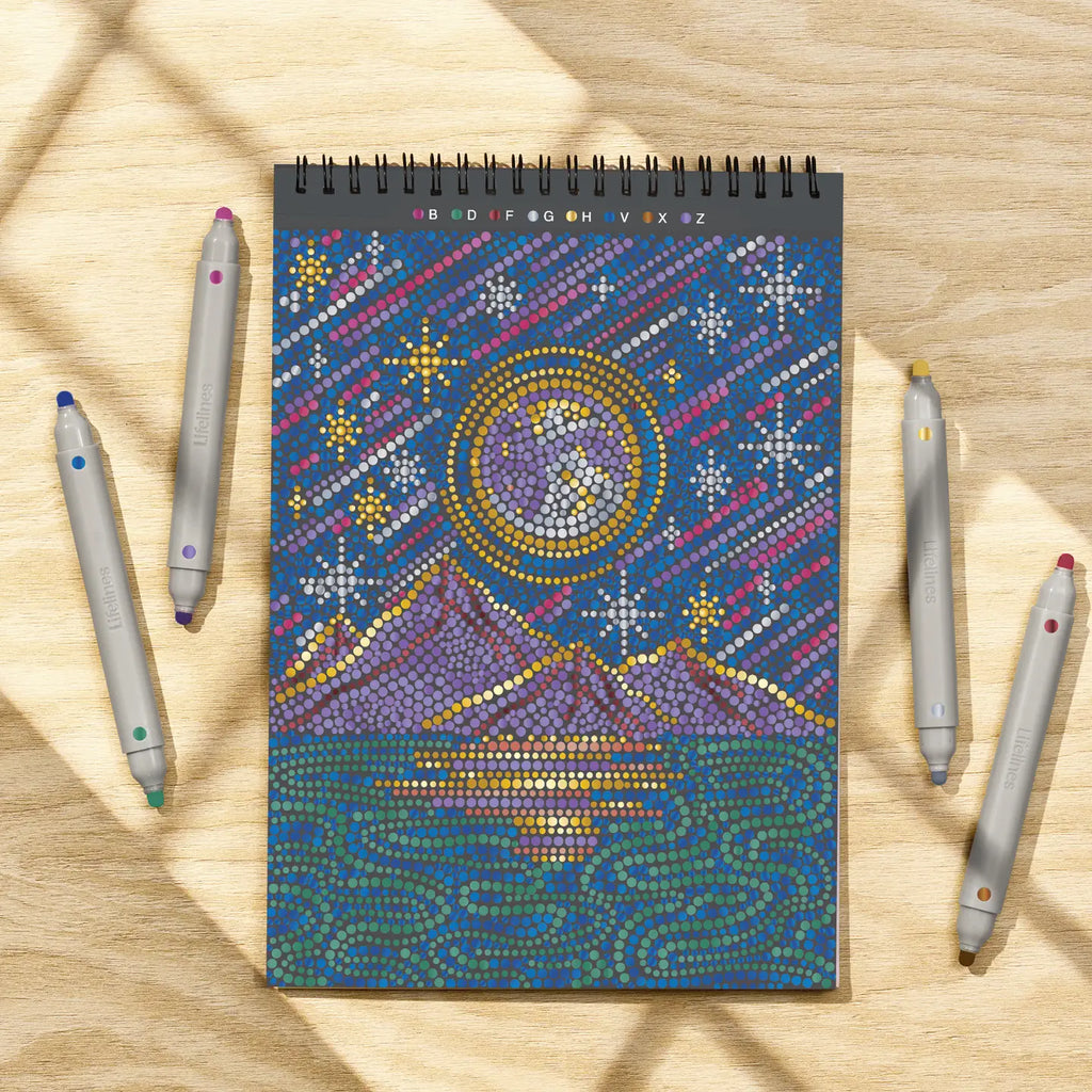 Lifelines | Flowart | Dot By Letter | Into The Galaxy - 6