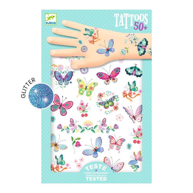 Temporary Tattoos | Dream Butterflies for Ages 5+