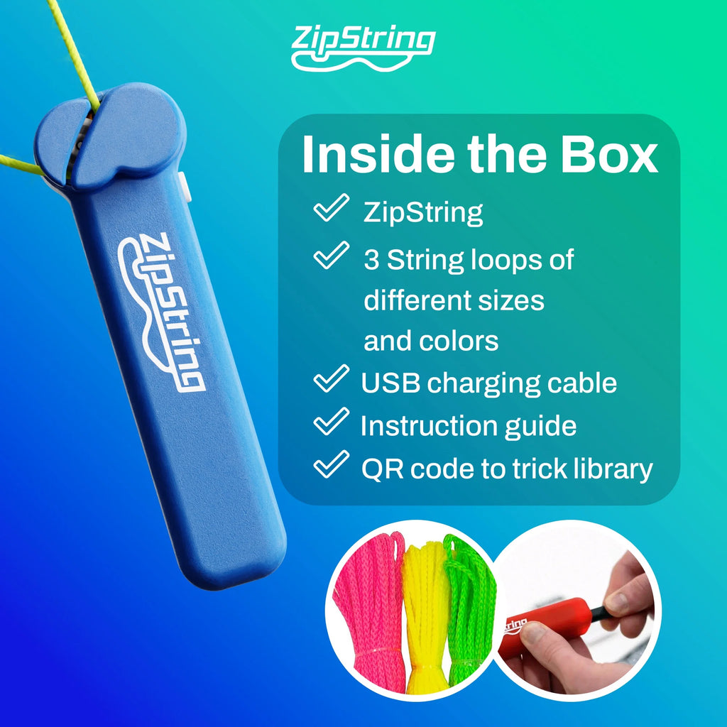 Zipstring | Blue