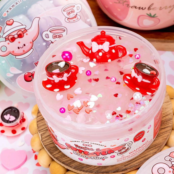 Slime You're A Cute Tea Clear Slime for Ages 4+