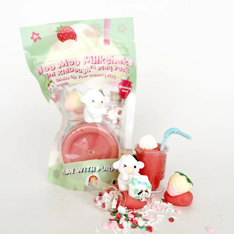Kiddough Mini Play Kit | Moo Moo Milkshake 3+ - 1