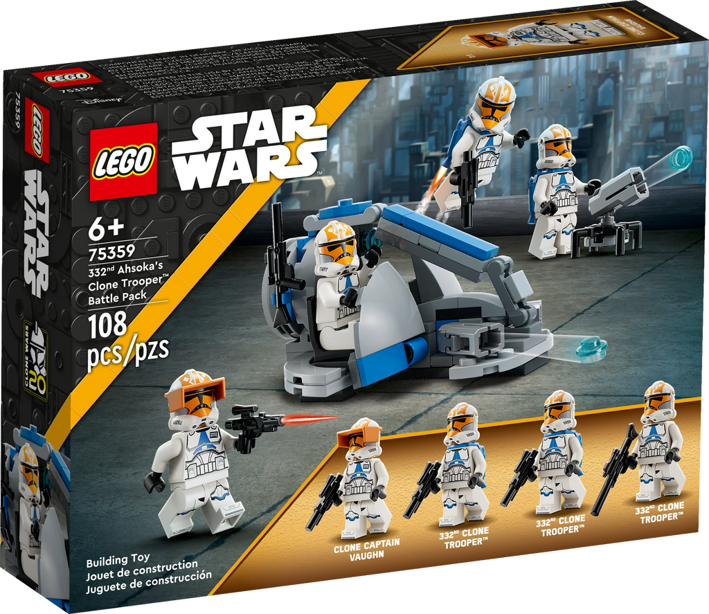 322nd Ahsoka's Clone Trooper Battle Lego 75359