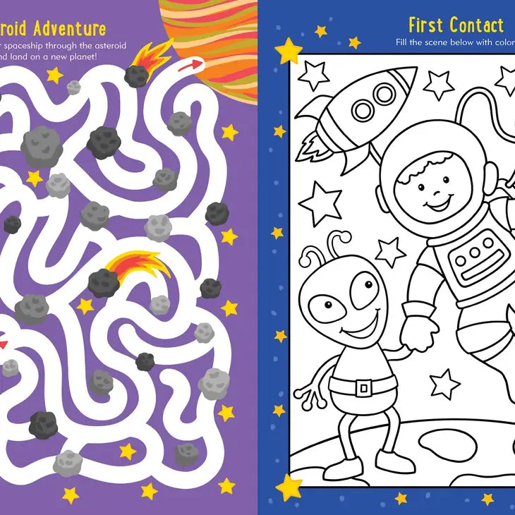 Outer Space Activity Book