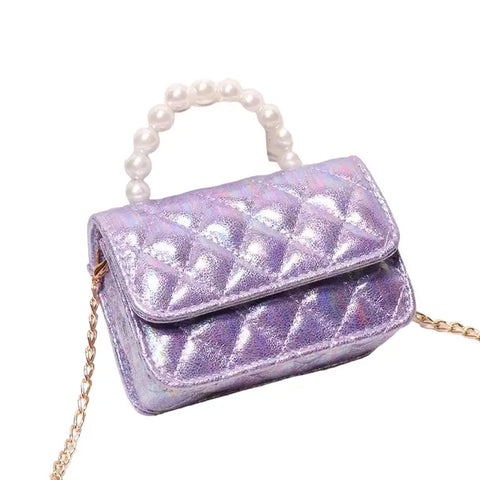Pastel Clutch Purse | Purple
