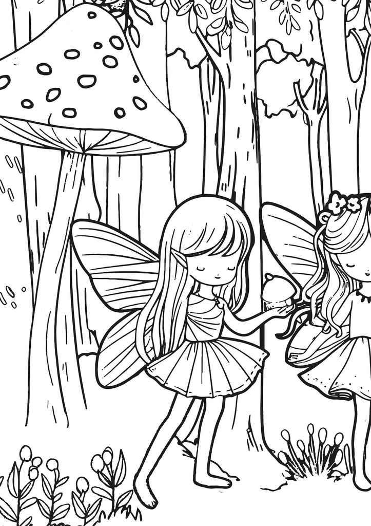 XXL Coloring Book | Fairyland Fun - 5