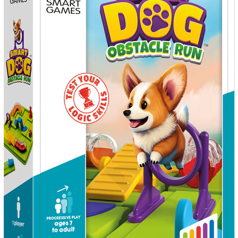 Smart Dog Obstacle Run Single Player Game 7+