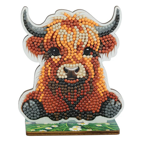 Crystal Art Buddies | Highland Cow - CR Toys