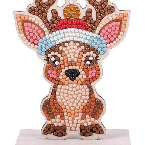 Crystal Buddies | Christmas Ornament | Reindeer 6+ - 1