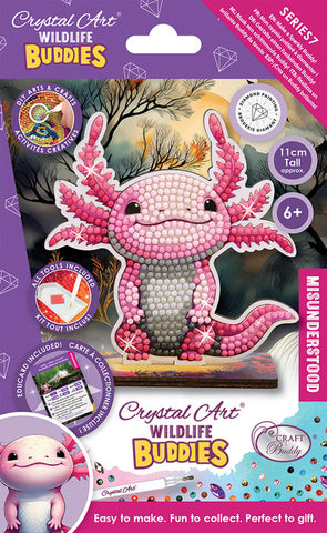 Chrystal Buddies | Axolotl - CR Toys