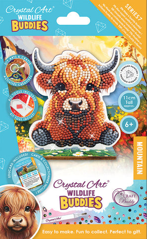 Crystal Art Buddies | Highland Cow - CR Toys