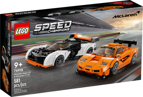 Lego Speed Champions Mclaren Solus Gt & Mclaren