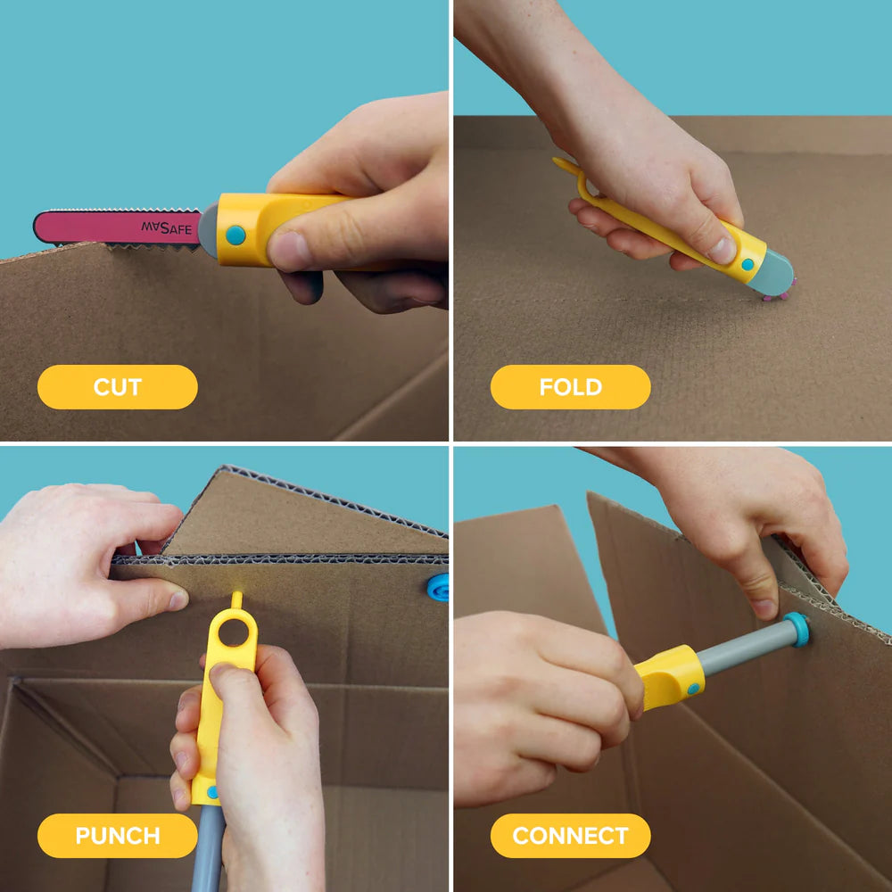 Makedo | Discovery Cardboard Construction Kit A0126