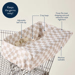 Shopping Cart Cover | Checkerboard - 4