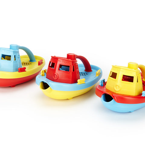 Tug Boat - Assortment  Blue/Red/Yellow Bath Toy