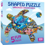 Undersea Adventures 100pc Shaped Puzzle