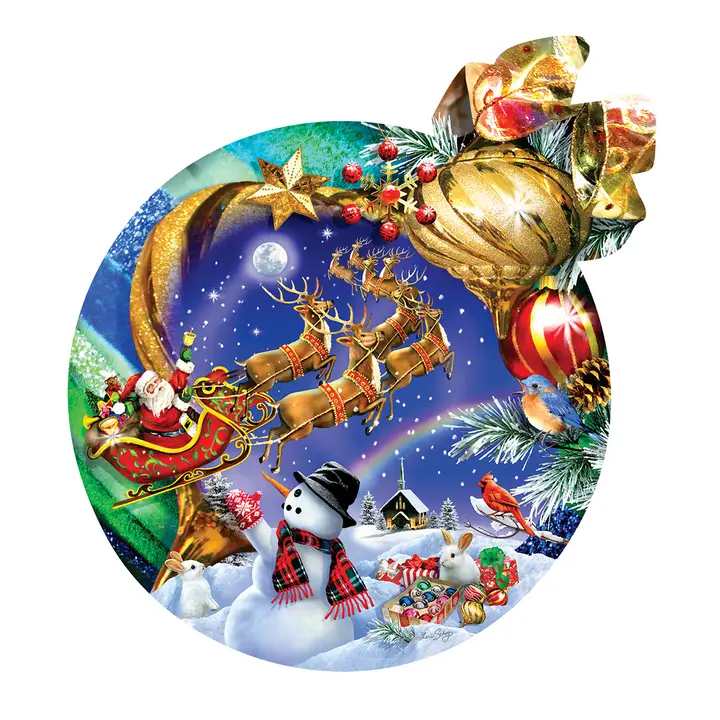 Christmas Ornament Shaped Puzzle 750pc