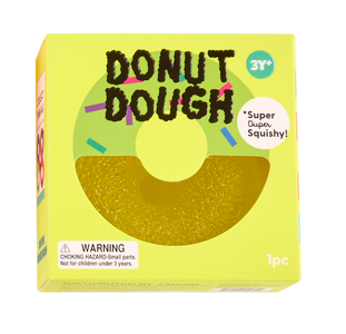 Squish | Donut Dough | Yellow - CR Toys