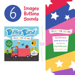 Ditty Bird First Sensory Book Montessori Touch The Colors