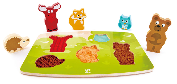 Forest Animal Tactile Puzzle 3+