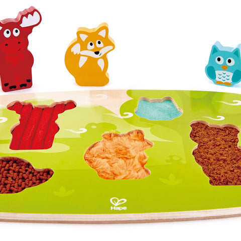 Forest Animal Tactile Puzzle 3+