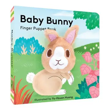 Finger Puppet Book | Baby Bunny - CR Toys