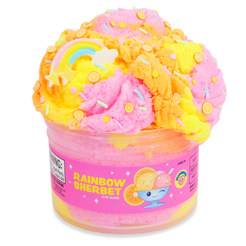 Peachybbies Slime | Rainbow Sherbet - 5