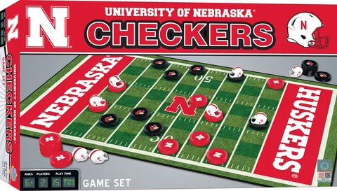 Nebraska | Checkers Folding Box 6+ - 1