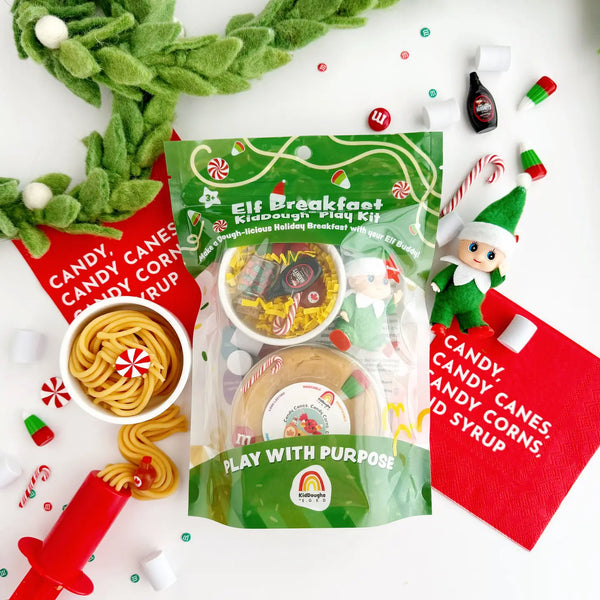 Kiddough Play Kit | Elf Breakfast Kit 3+