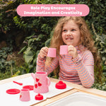 Silicone Tea Set | Strawberry Patch 1+ - 4