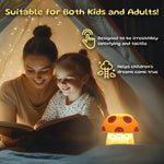 Mushi Ambient Mushroom Night Light | Orange - 5